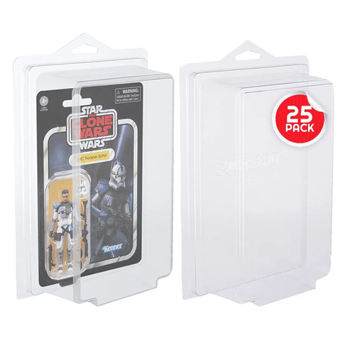 Display protector case for Star Wars action figures – clear organization, hassle free, superior durability, perfect fit