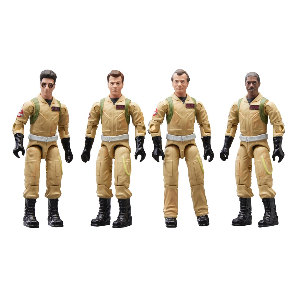 Ghostbusters 40th Anniversary 4-Pack - All four figures standing together without accessories