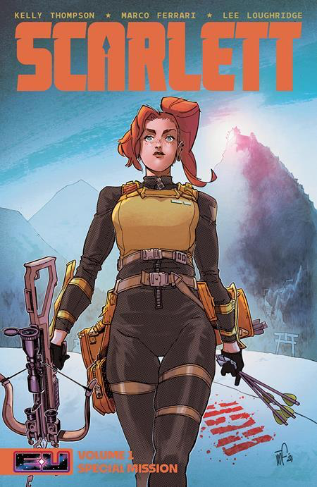 Scarlett TP Vol. 01 Special Mission – Marco Ferrari & Lee Loughridge Cover | Image Comics