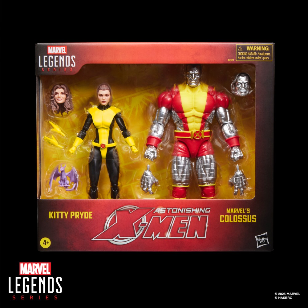 Marvel Legends Series X-Men Kitty Pryde & Marvel's Colossus Action Figure Two-Pack