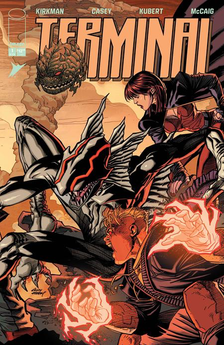 Terminal #1 Cvr N Andy Kubert & Dave McCaig Connecting Wraparound Chromium Var (MR)