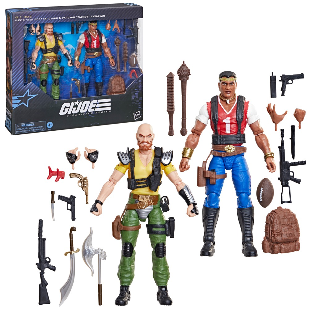 G.I. Joe Classified Series #193, David "Red Dog" Taputapu & Varujan "Taurus" Ayvazyan