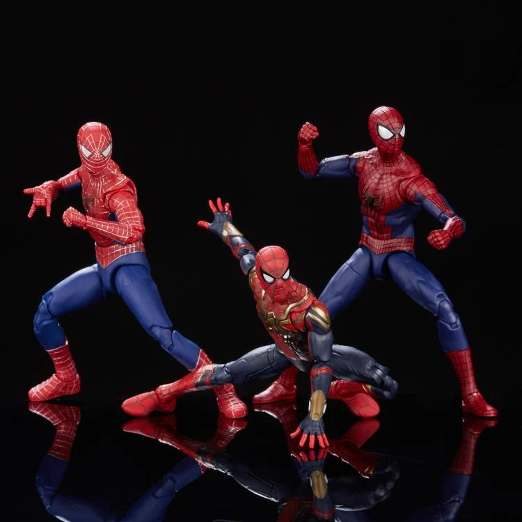 Spider-Man: No Way Home Marvel Legends Spider-Man (Multiverse Edition) Exclusive Action Figure Three-Pack