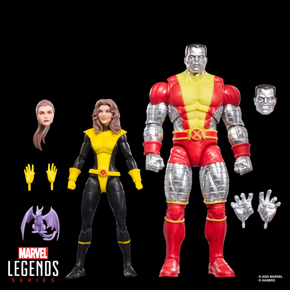 Marvel Legends Series X-Men Kitty Pryde & Marvel's Colossus Action Figure Two-Pack