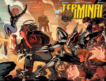 Terminal #1 Cvr B Andy Kubert & Dave McCaig Connecting Wraparound Var (MR)