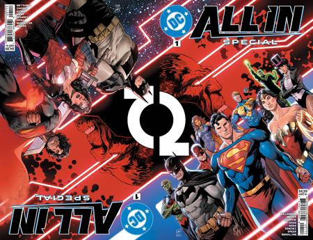 DC All In Special #1 fourth-printing symmetrical flipbook cover by Daniel Sampere