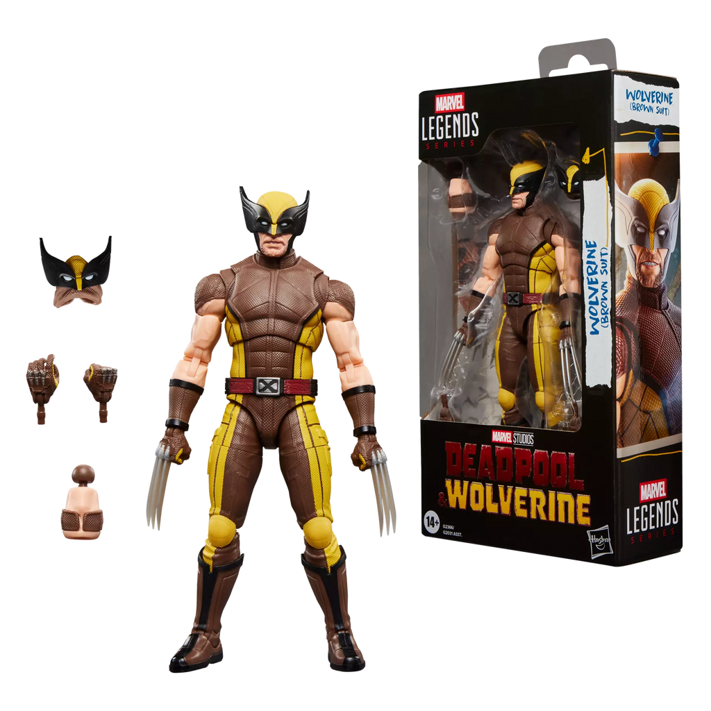Marvel Legends Series Wolverine (Brown Suit) – Deadpool & Wolverine