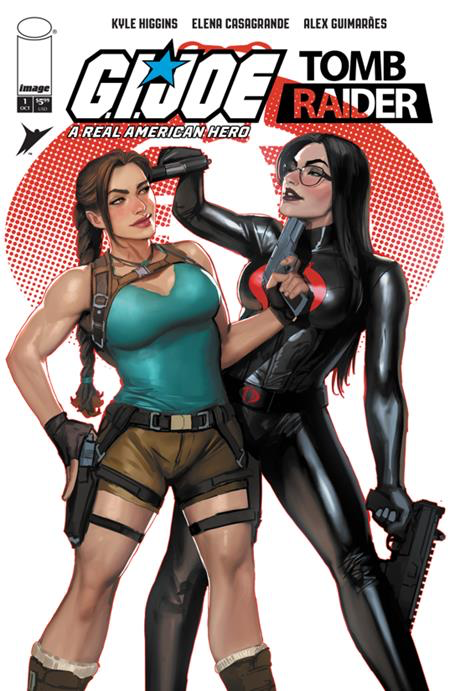 G.I. Joe A Real American Hero / Tomb Raider #1 Cover C Foil Variant by Stjepan Šejić