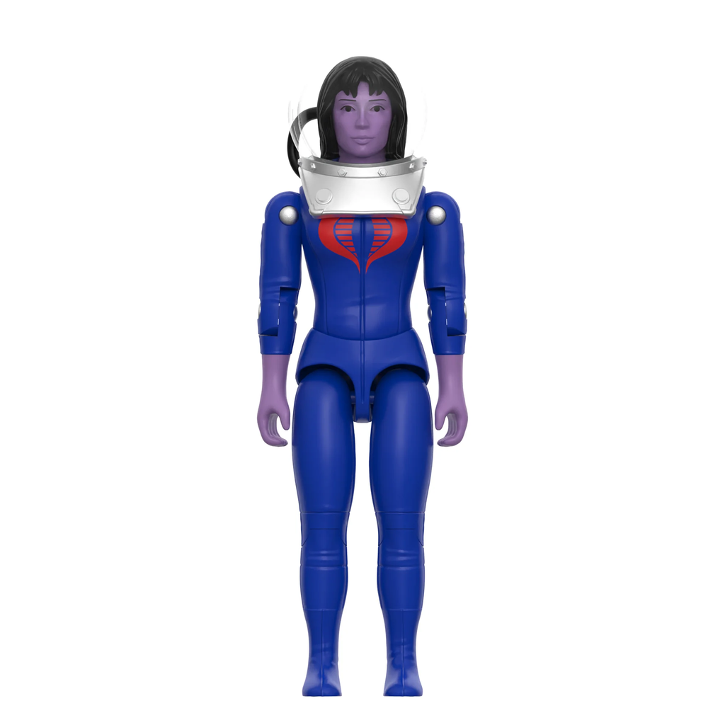 Mara ReAction+ figure front view white background wearing Water Breathing Helmet – Super7 G.I. Joe Cobra Test Subject