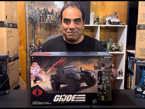 G.I. Joe Classified Series #120, Cobra Night Attack 4-WD Stinger & Driver